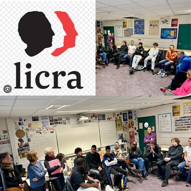 Intervention LICRA auprès des TB TGT et de la MLDS